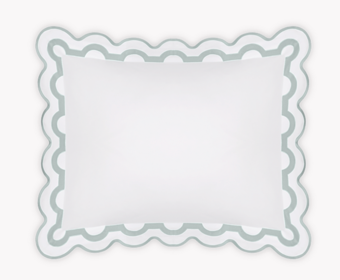 Mirasol | Applique Monogrammed Sham - Charlotte's Inc