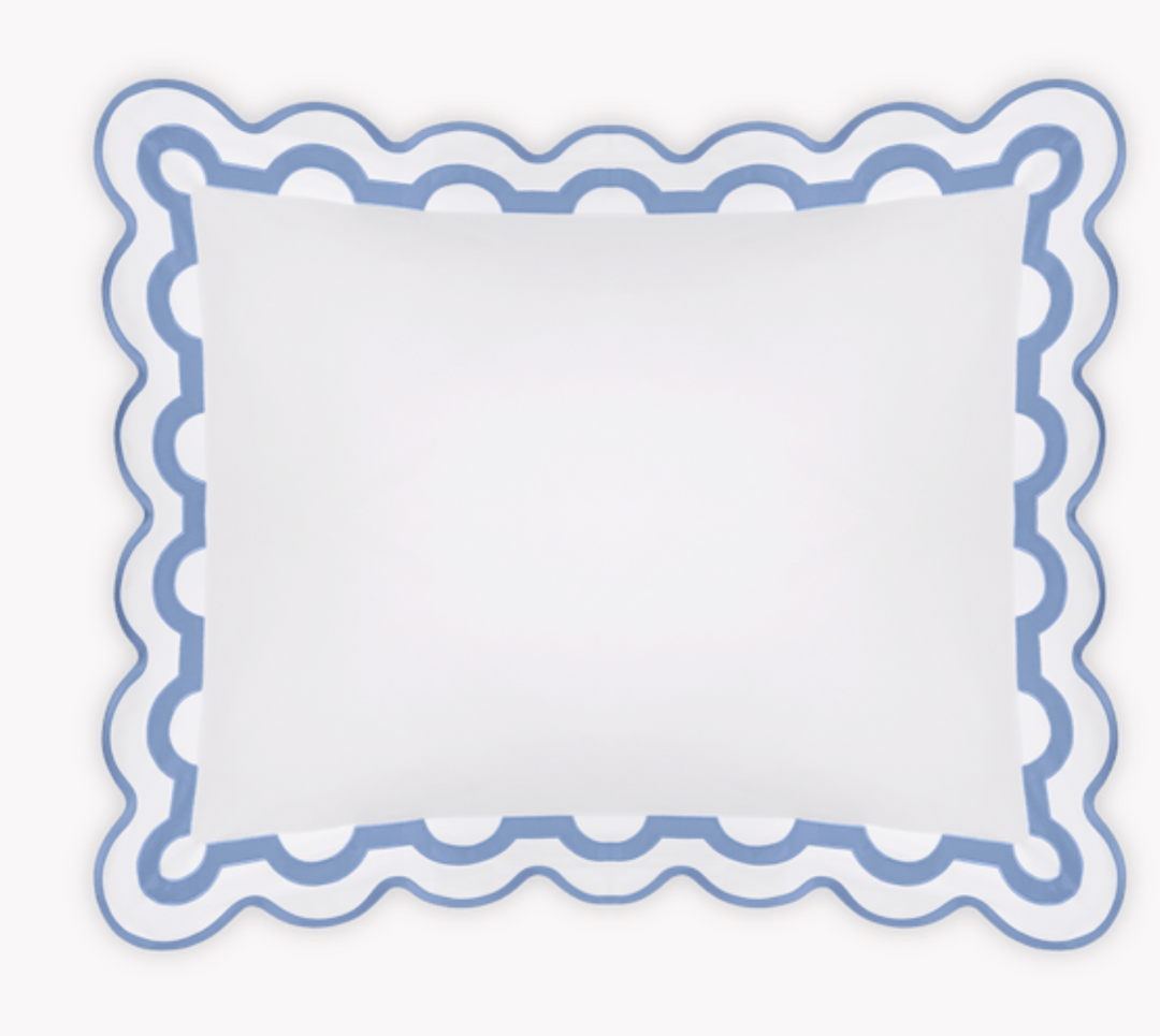 Mirasol | Applique Monogrammed Sham - Charlotte's Inc