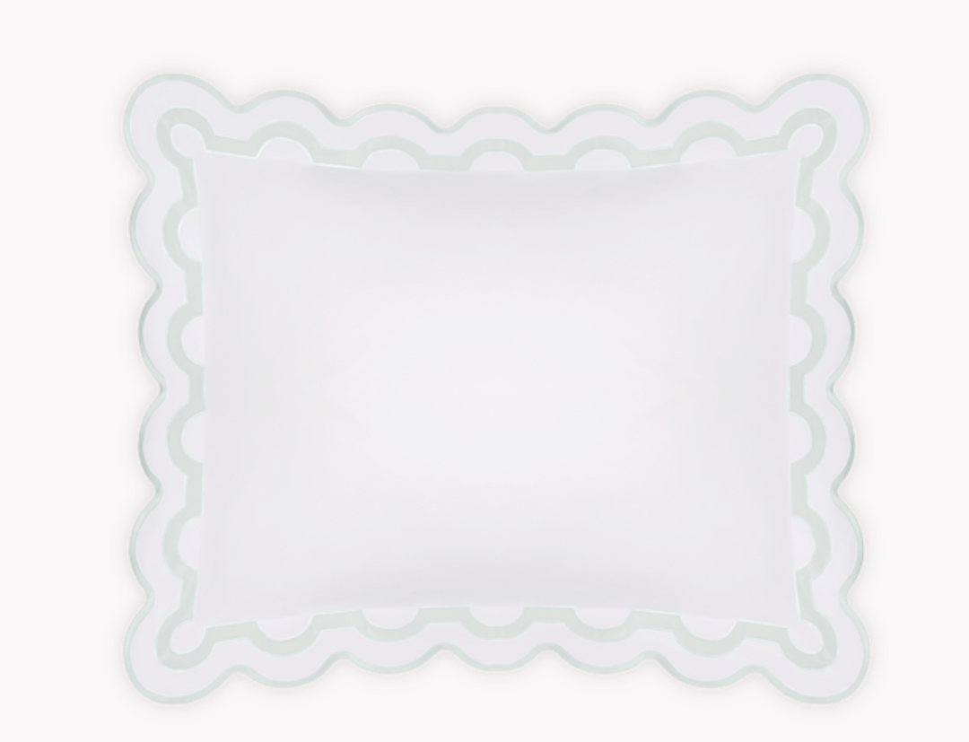 Mirasol | Applique Monogrammed Sham - Charlotte's Inc