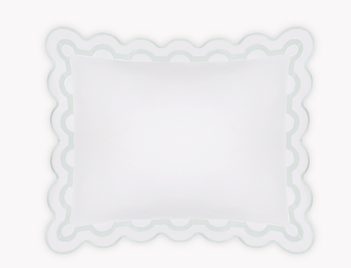 Mirasol | Applique Monogrammed Sham - Charlotte's Inc