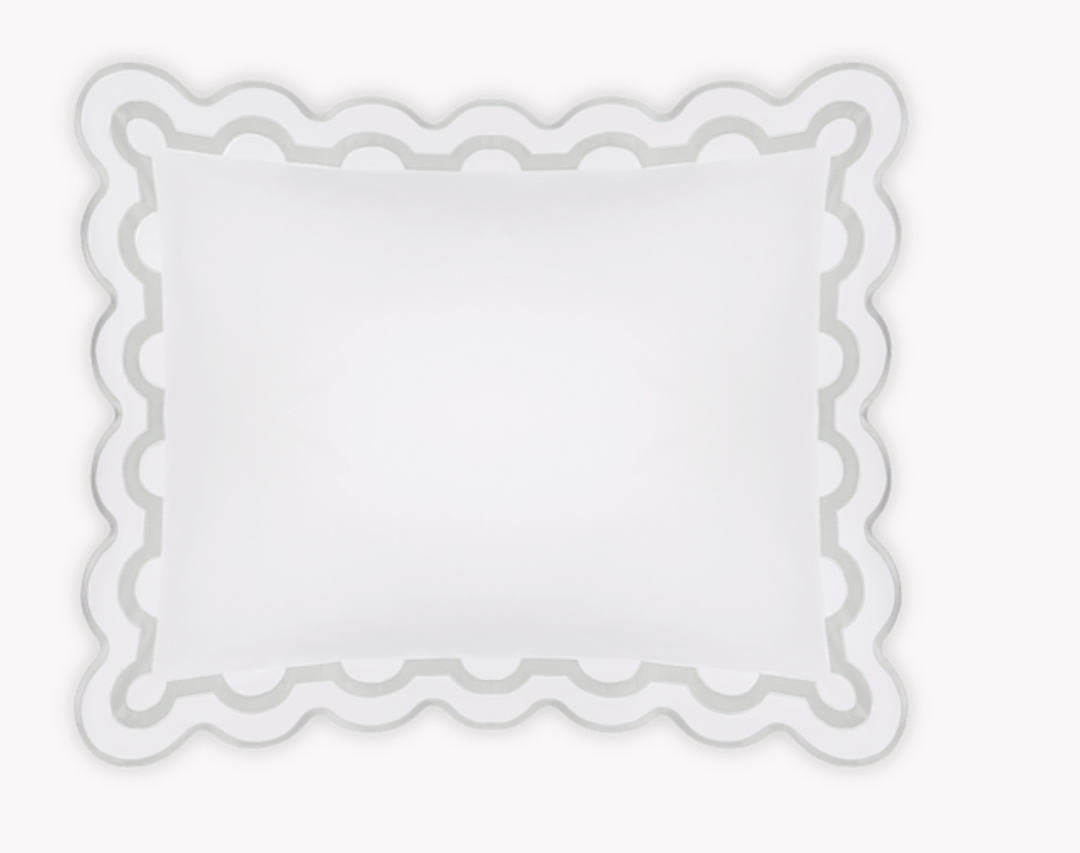 Mirasol | Applique Monogrammed Sham - Charlotte's Inc