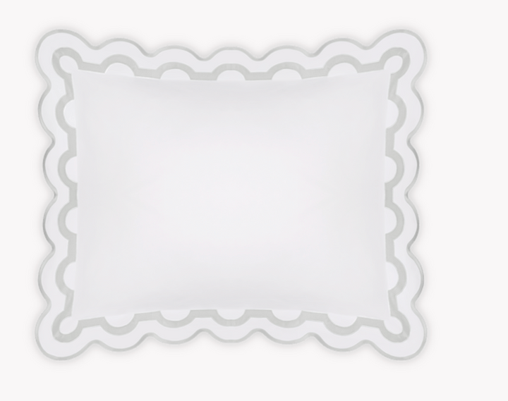 Mirasol | Applique Monogrammed Sham - Charlotte's Inc