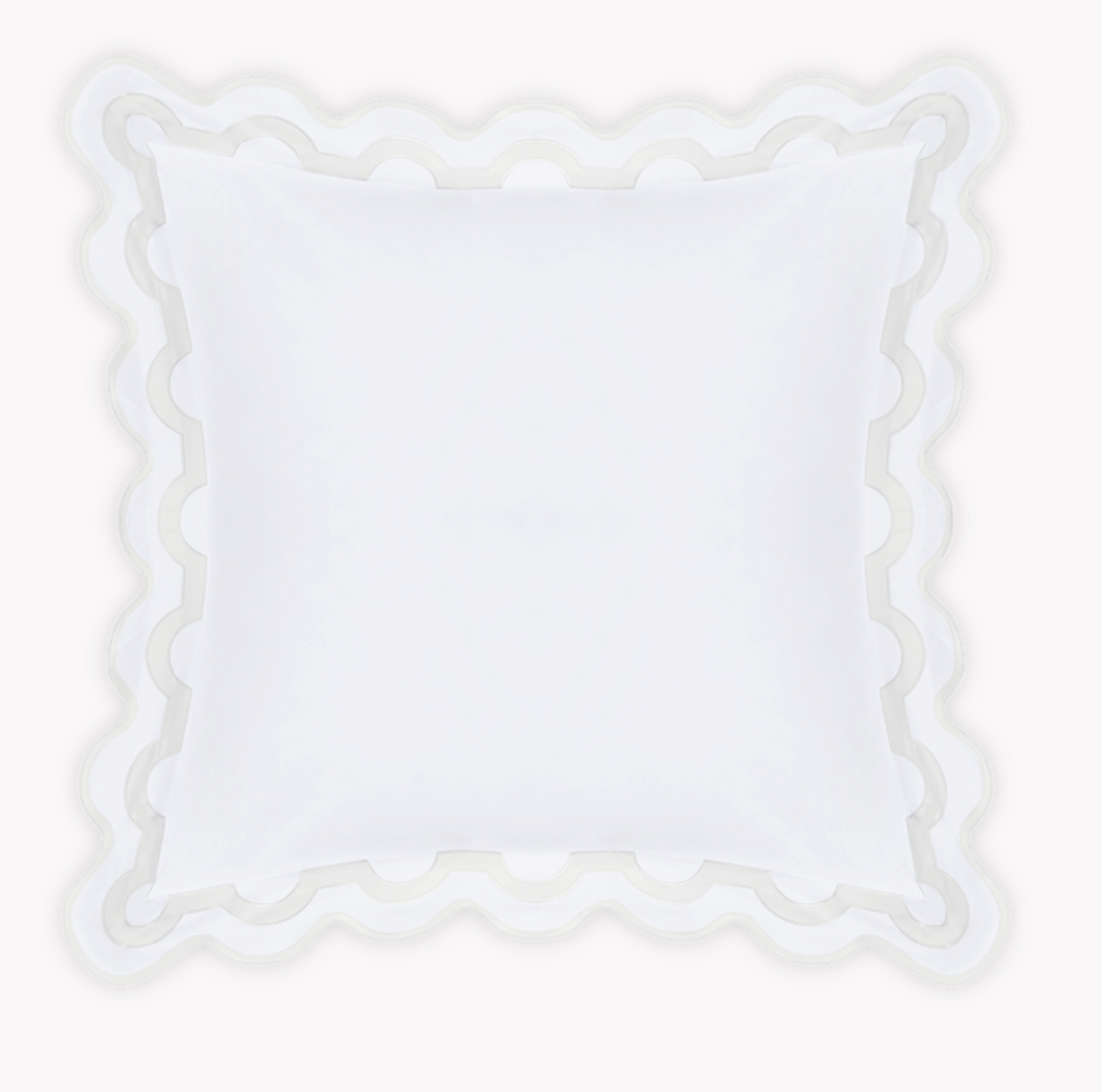 Mirasol | Applique Monogrammed Sham - Charlotte's Inc