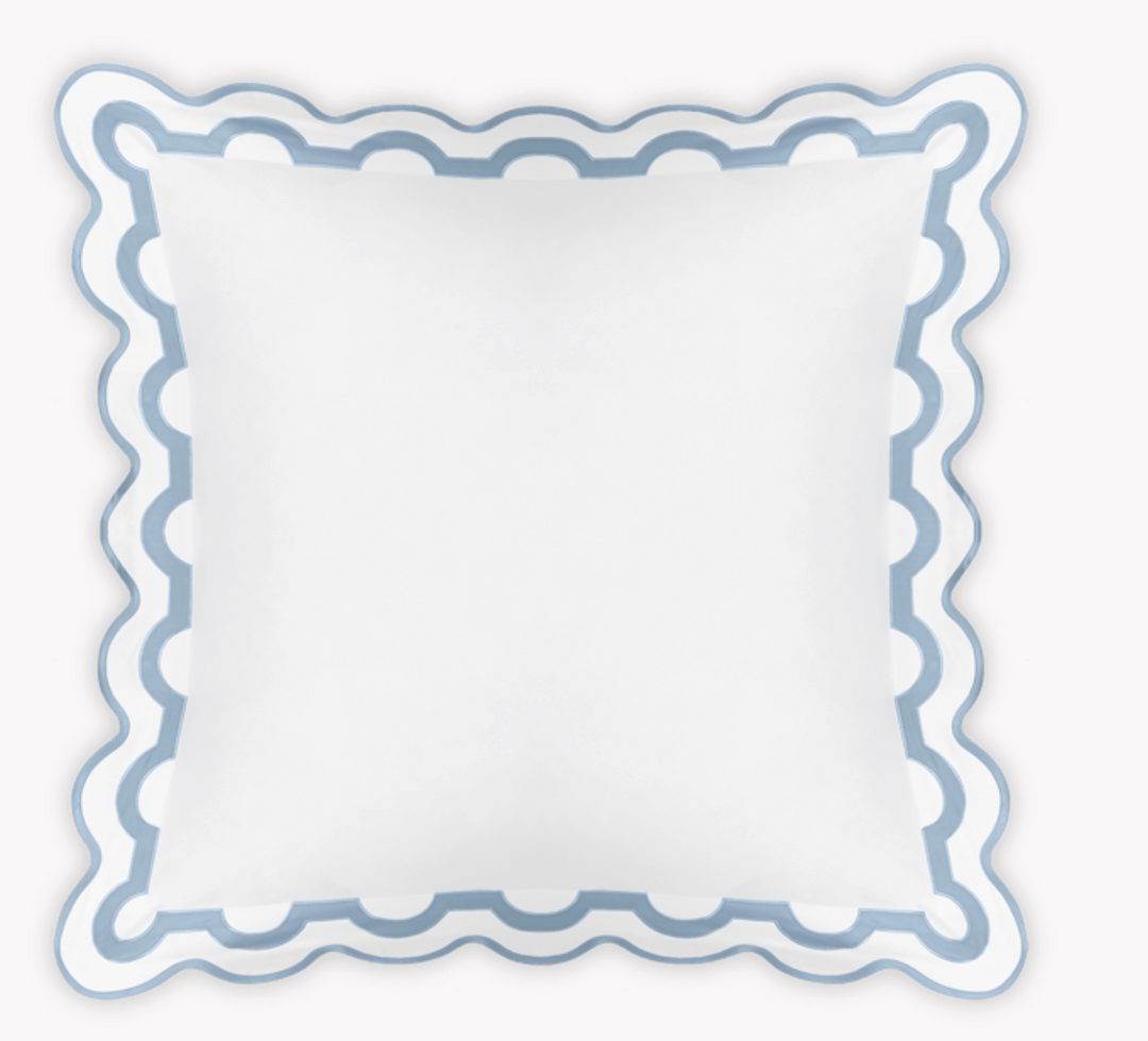 Mirasol | Applique Monogrammed Sham - Charlotte's Inc