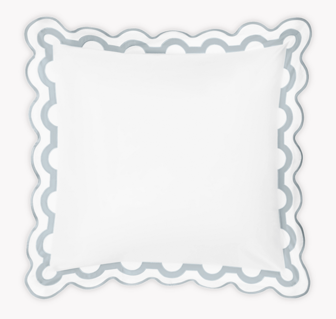 Mirasol | Applique Monogrammed Sham - Charlotte's Inc