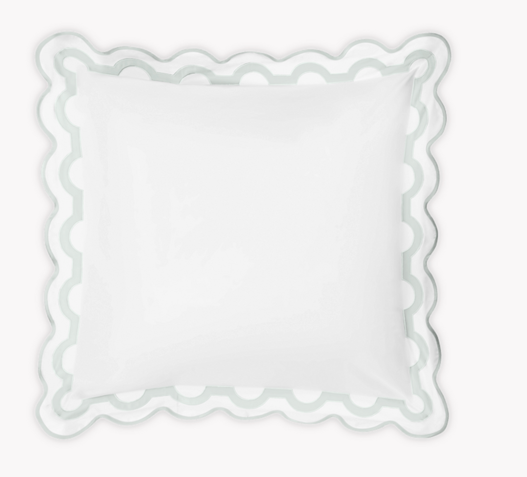 Mirasol | Applique Monogrammed Sham - Charlotte's Inc