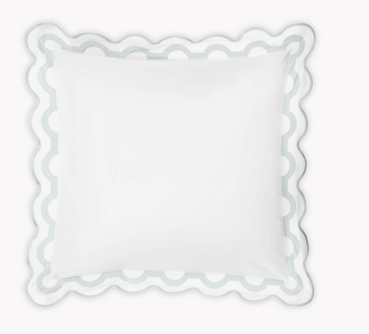 Mirasol | Applique Monogrammed Sham - Charlotte's Inc