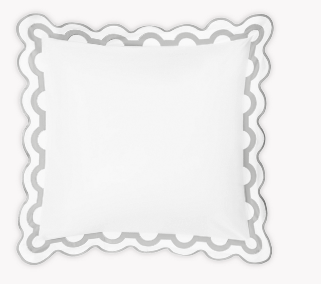 Mirasol | Applique Monogrammed Sham - Charlotte's Inc