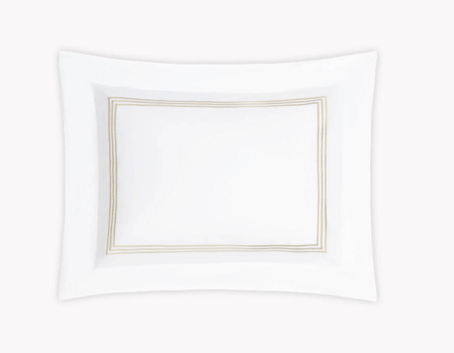 Bel Tempo | Applique Monogrammed Shams - Charlotte's Inc