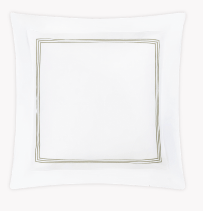 Bel Tempo | Applique Monogrammed Shams - Charlotte's Inc