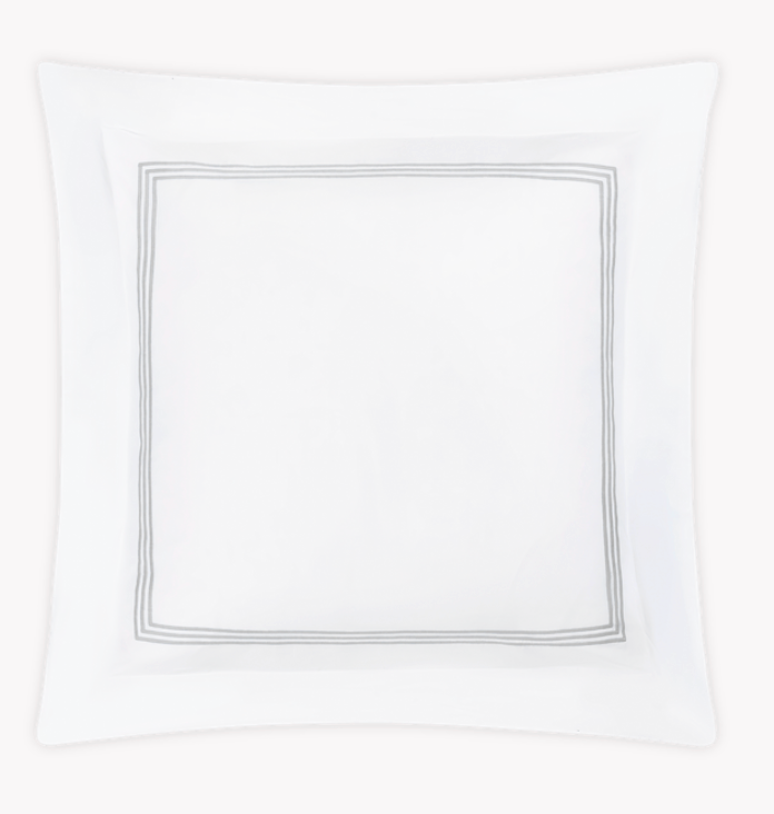 Bel Tempo | Applique Monogrammed Shams - Charlotte's Inc