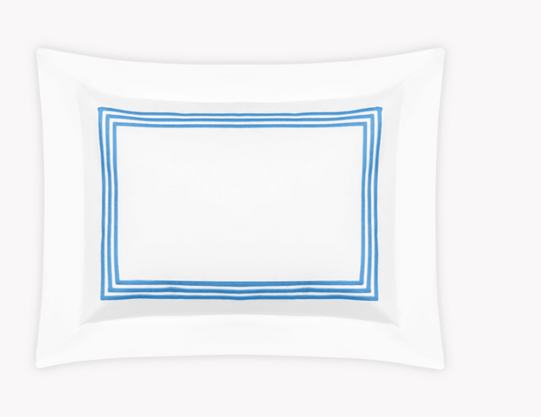 Bel Tempo | Applique Monogrammed Shams - Charlotte's Inc