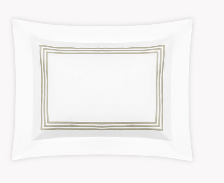 Bel Tempo | Applique Monogrammed Shams - Charlotte's Inc