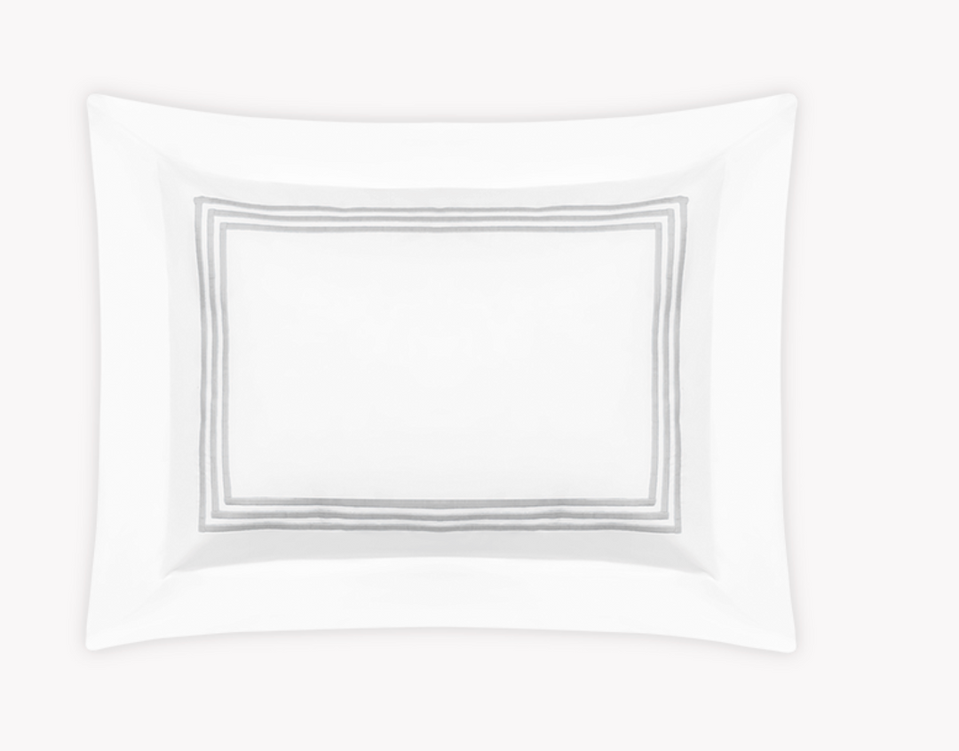 Bel Tempo | Applique Monogrammed Shams - Charlotte's Inc