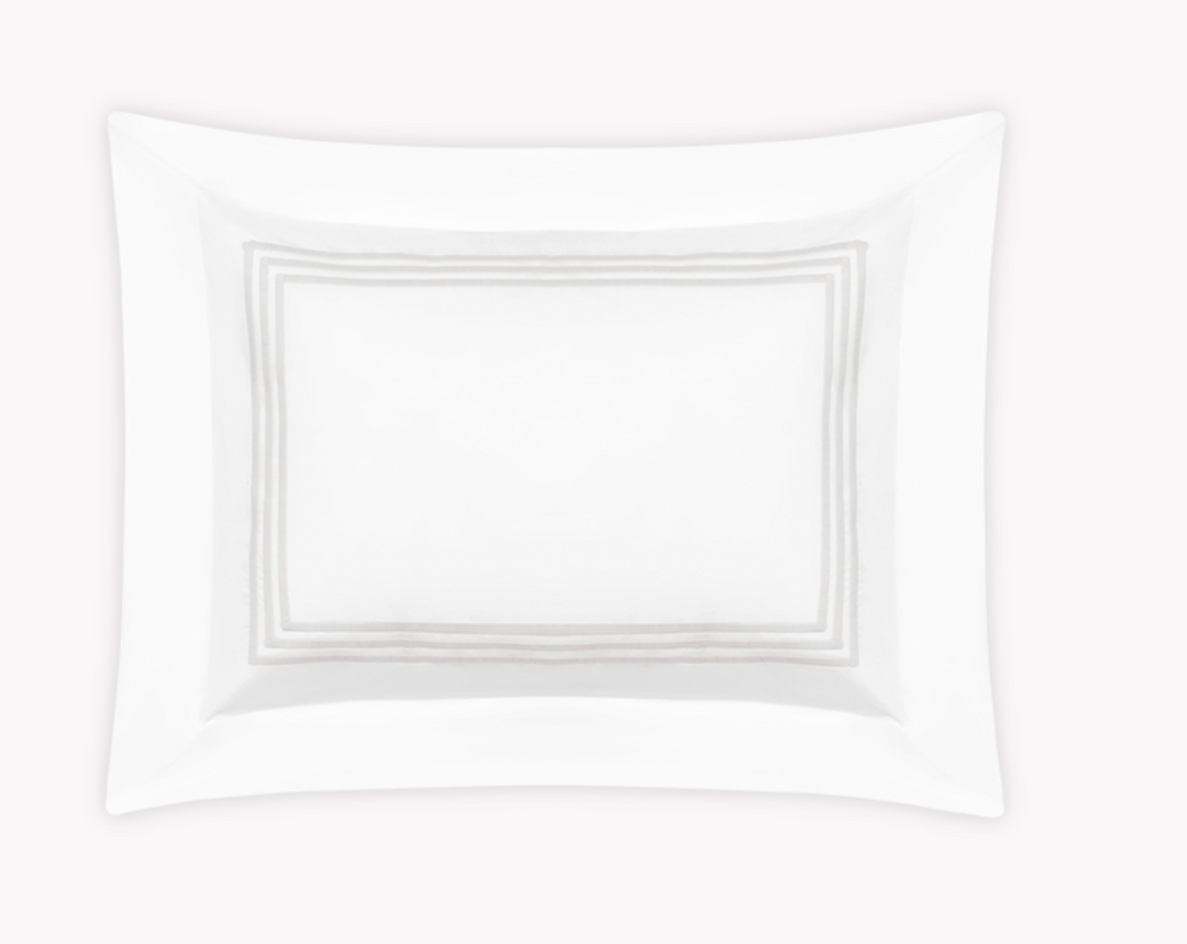 Bel Tempo | Applique Monogrammed Shams - Charlotte's Inc