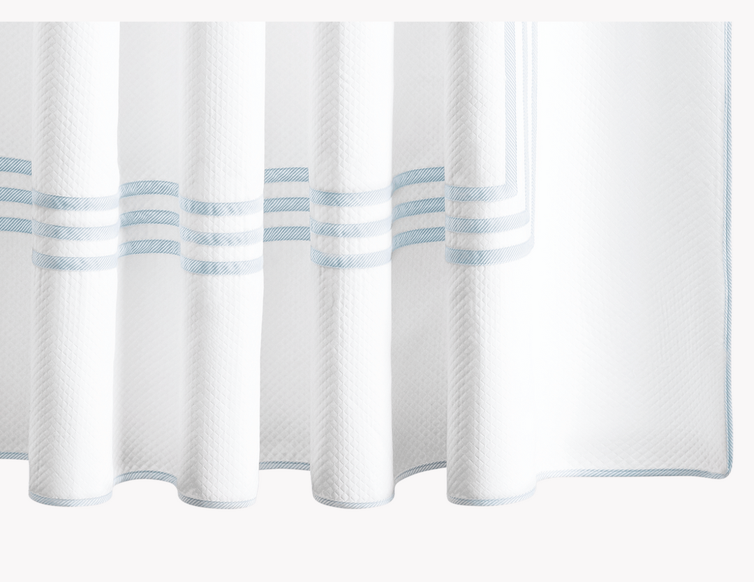 Newport Monogram Shower Curtain - Charlotte's Inc