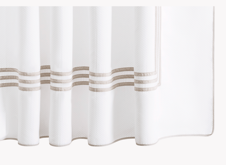 Newport Monogram Shower Curtain - Charlotte's Inc