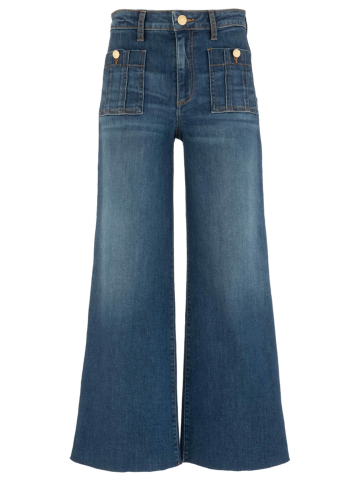 Meg High Rise Wide Leg Jeans | Resolution