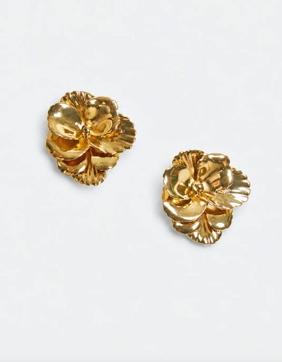 Delanie Convertible Earrings | Aqua Gold