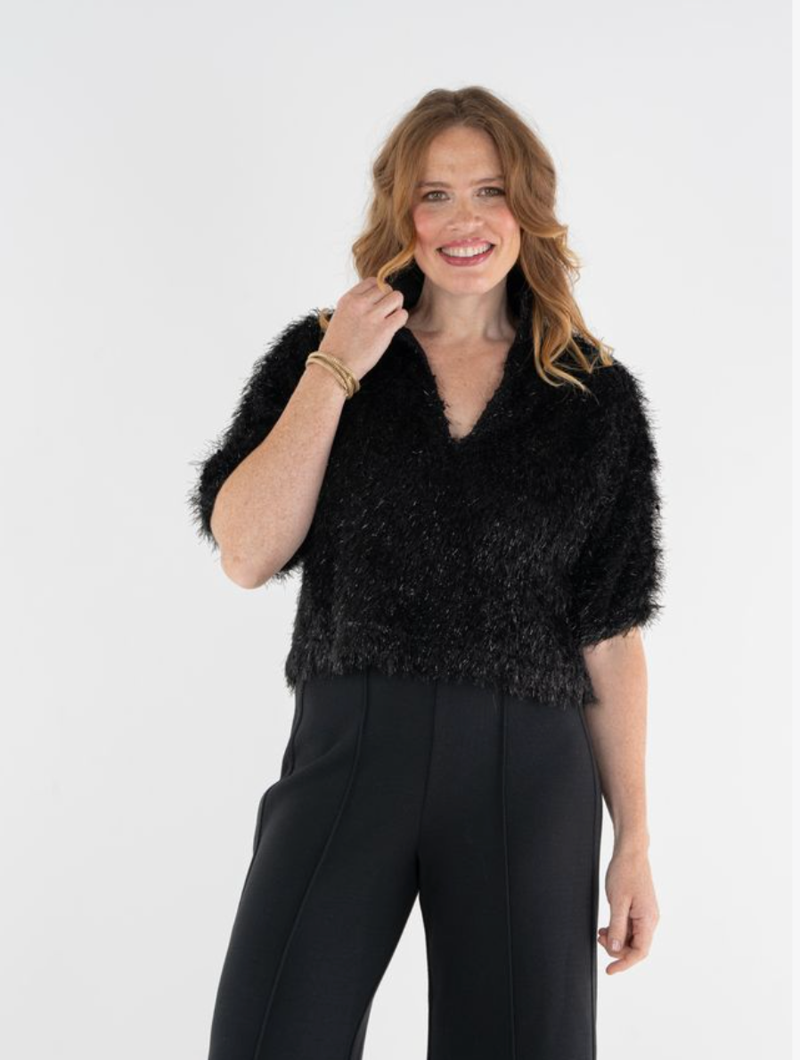 Estelle Top | Black Tie