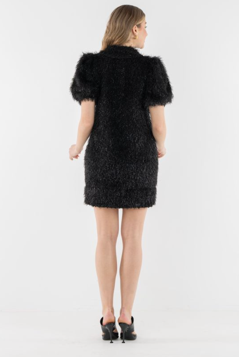 Hampton Mini Dress | Black Tie