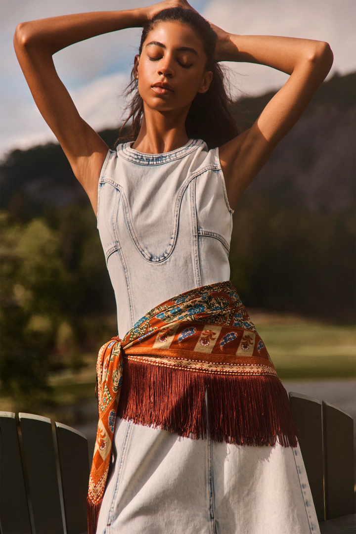 Sedona Dress | Washed Blue