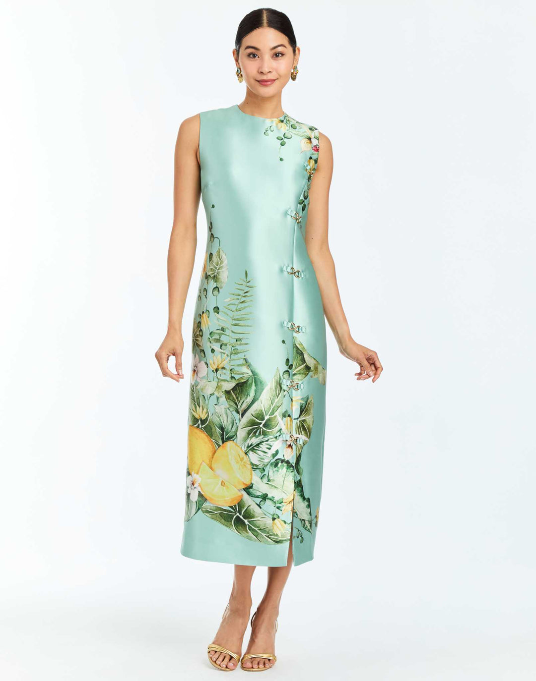 Serena Midi Dress | Citron Tableau