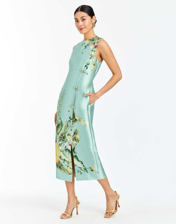 Serena Midi Dress | Citron Tableau