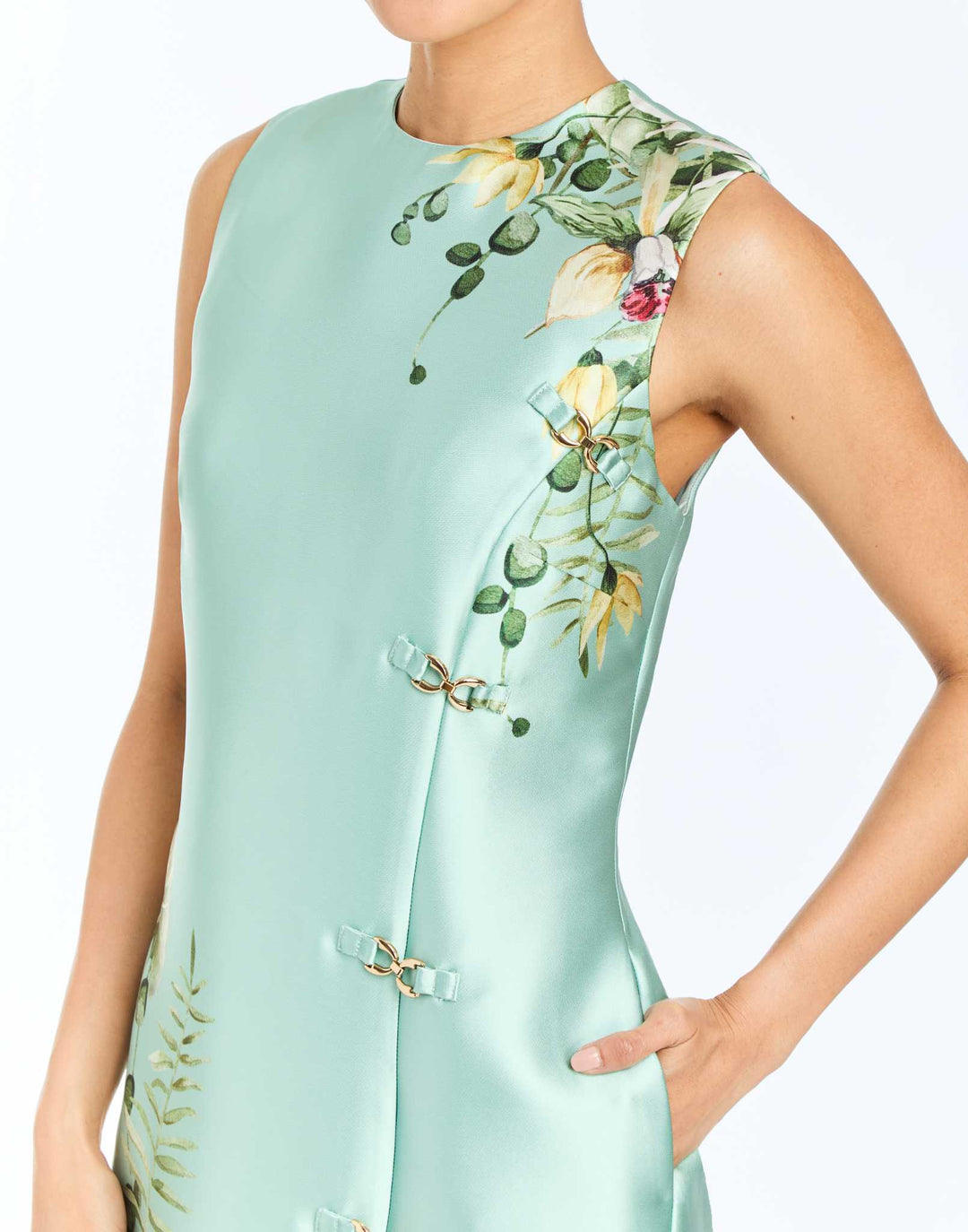 Serena Midi Dress | Citron Tableau Charlotte's Inc Serena Midi Dress | Citron Tableau Charlotte's Inc