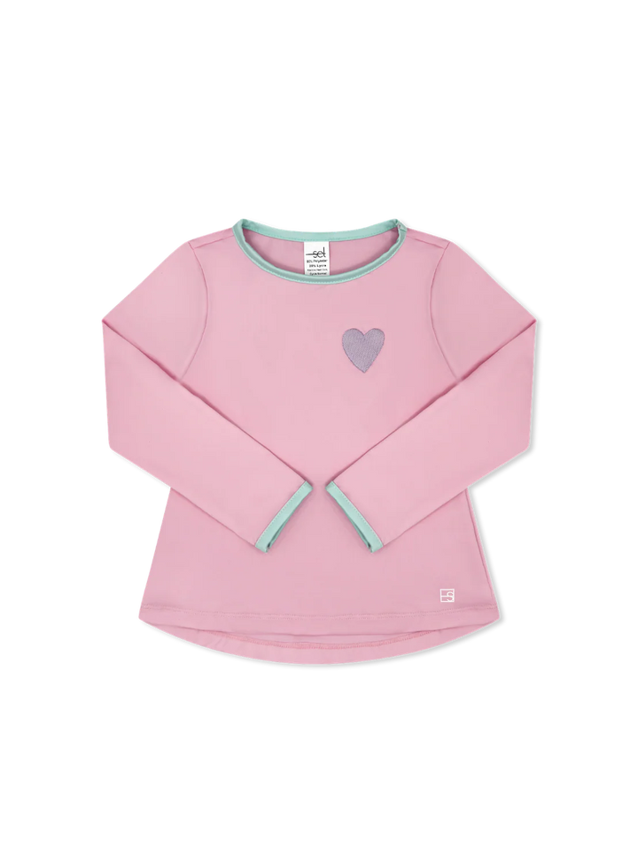 Bridget Top Long Sleeve | Cotton Candy Pink