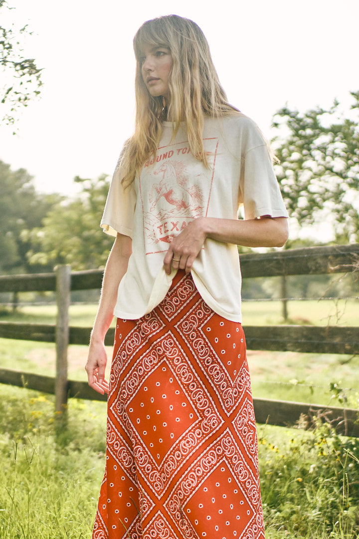 Suki Skirt | Aces Wild Red
