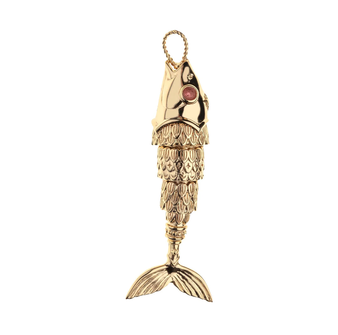 Jane Win STRONG Fish Pendant