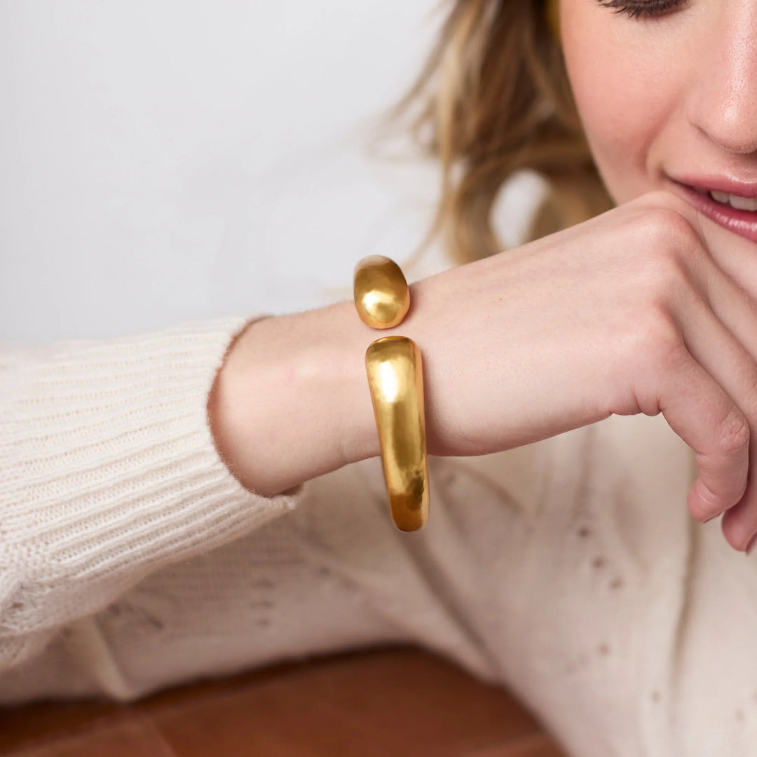 Solara Demi Cuff | Gold