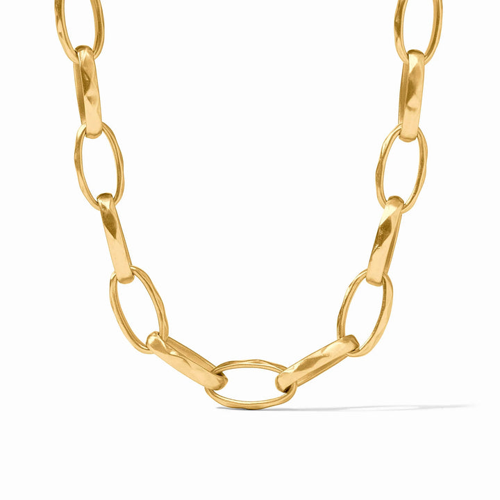 Solara Link Necklace | Gold