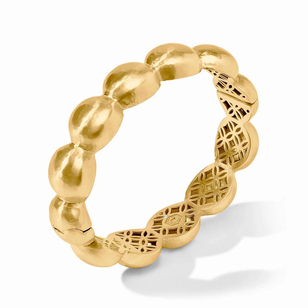 Solara Nova Hinge Bangle | Gold