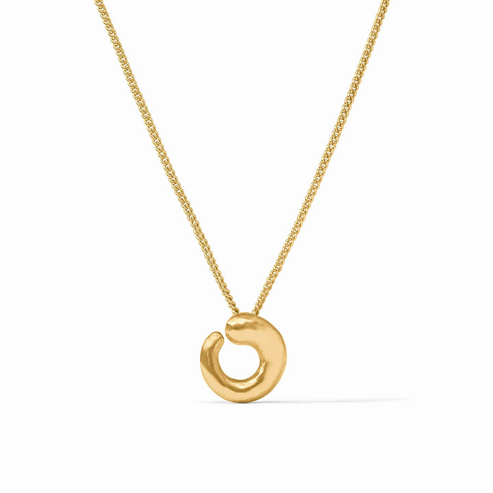 Solara Spiral Delicate Necklace