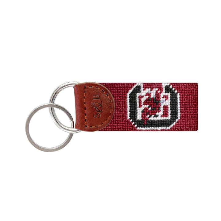 Collegiate Needlepoint Key Fobs