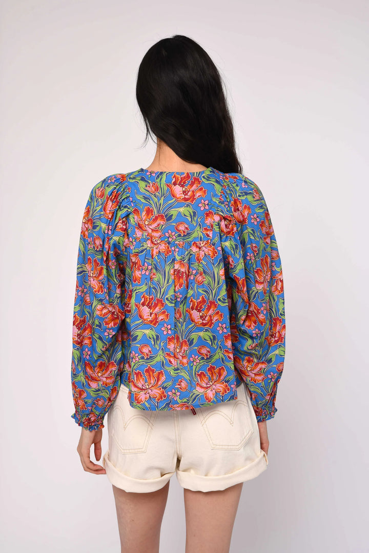 Junie Top | Archive Tulip Liberty - Charlotte's Inc