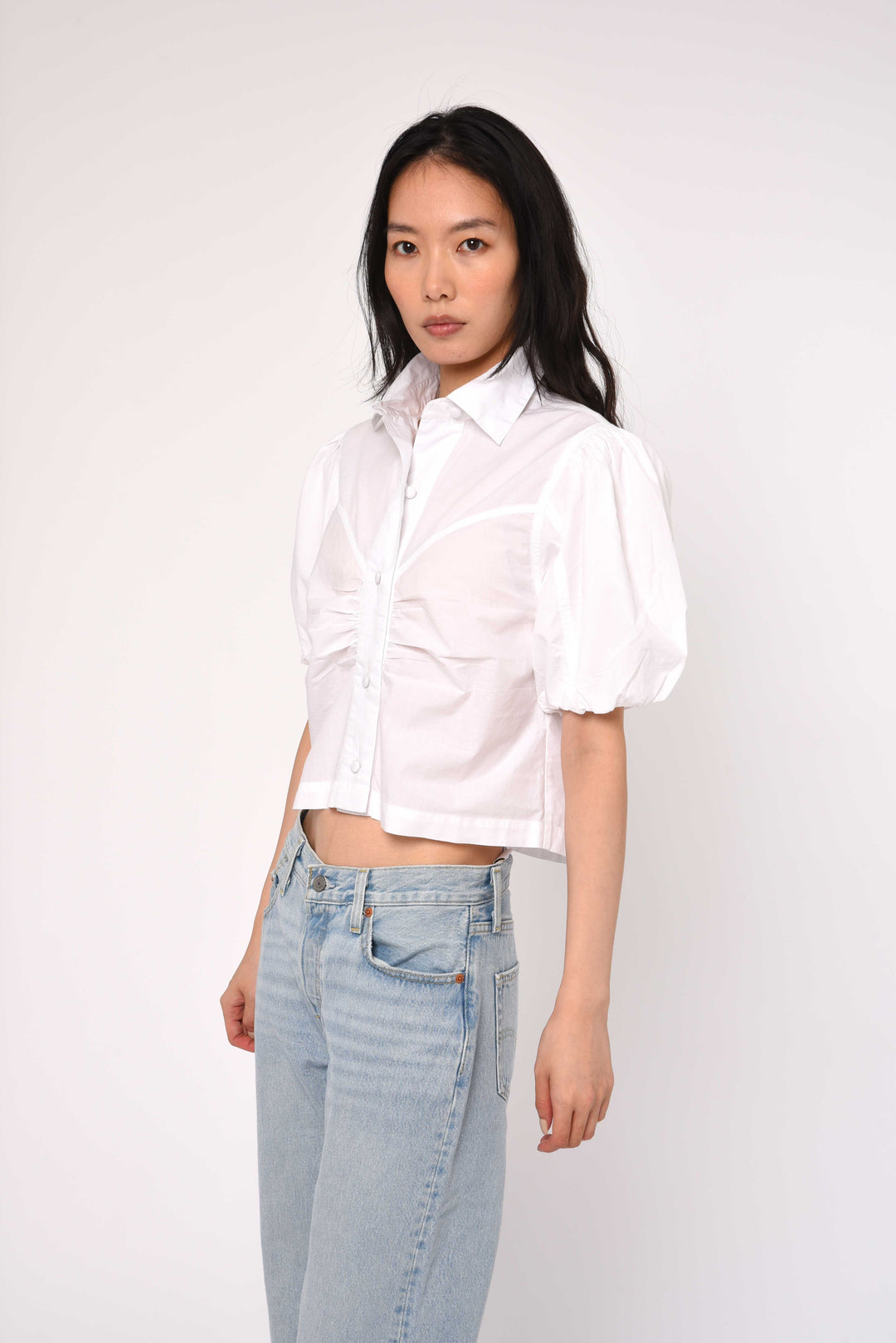 Jamie Top | Bright White