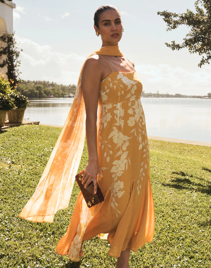 Reverie Maxi Dress | Huckleberry Yellow