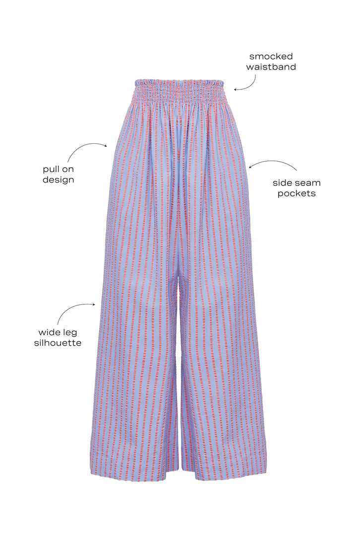 Dasha Pant | Beach Stripe