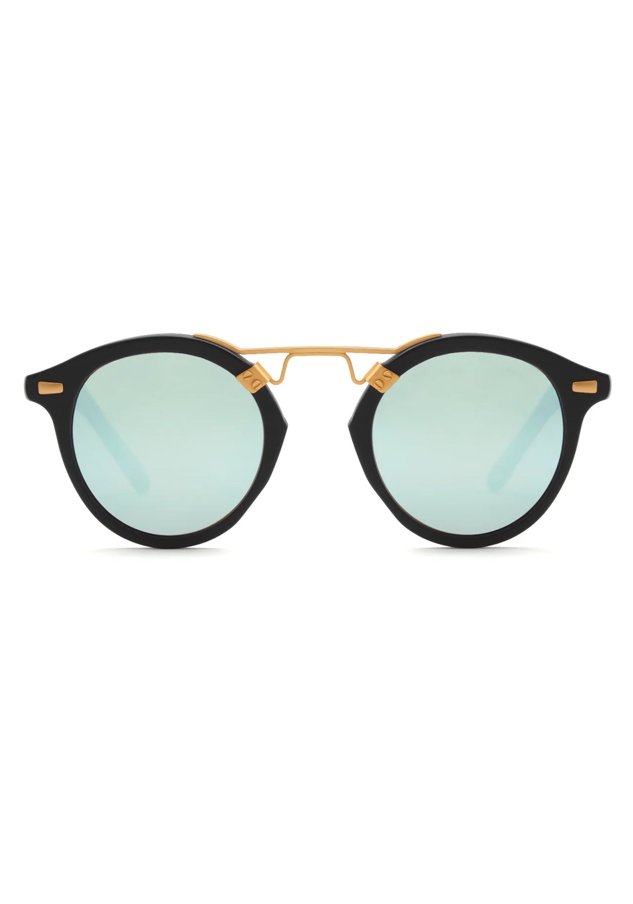 St. Louis Polarized Sunglasses in Oyster to Black