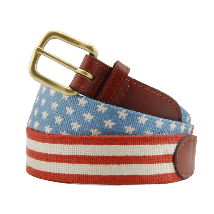 Needlepoint Belt | Stars & Stripes