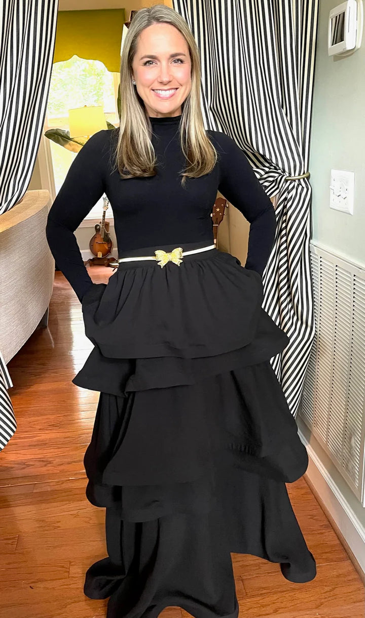 Garland Bow Stretch Metal Belt Set