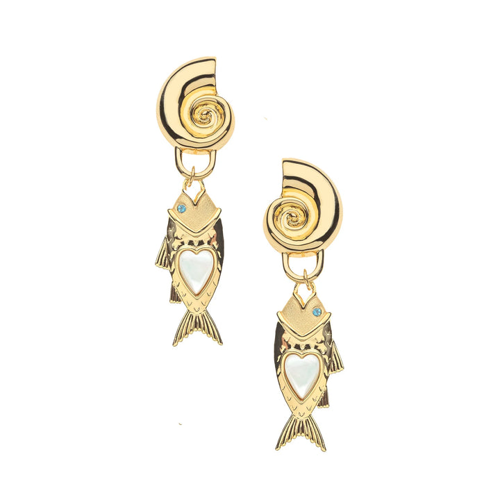 STRONG Amore Fish Earrings