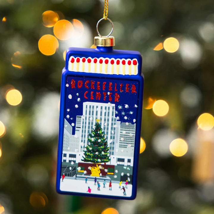 Matchbook Ornament | Rockefeller Center