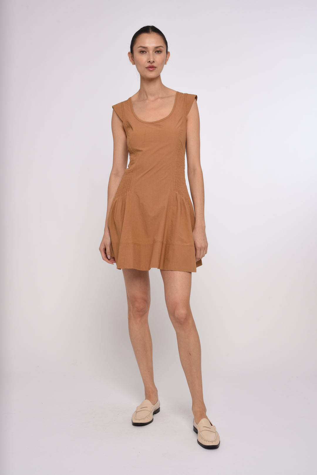 Charlie Mini Dress | Sand Dust
