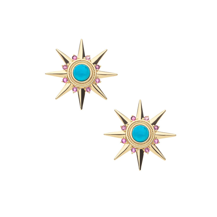 STRONG Supernova Earrings | Turquoise