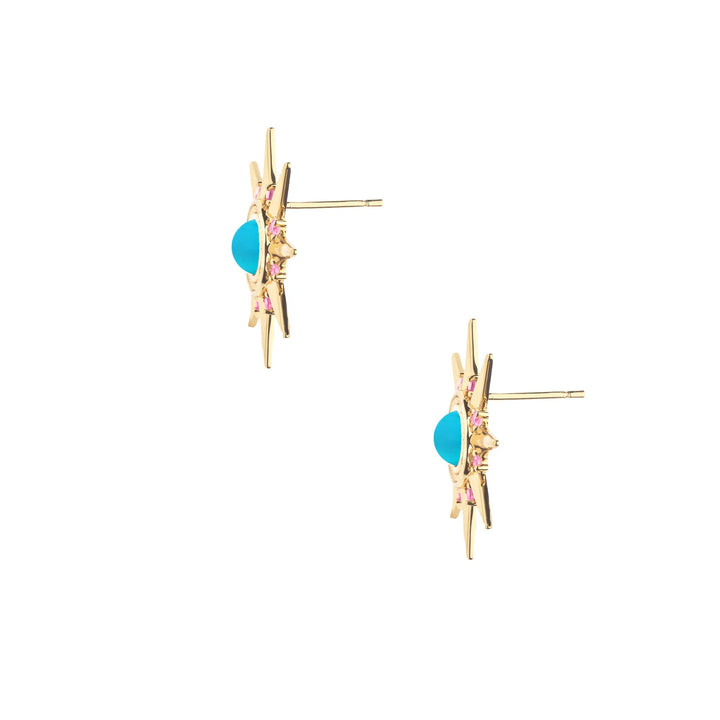 STRONG Supernova Earrings | Turquoise