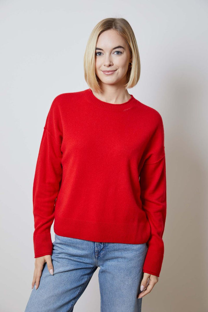 Cashmere Brushed T Shirt Postbox